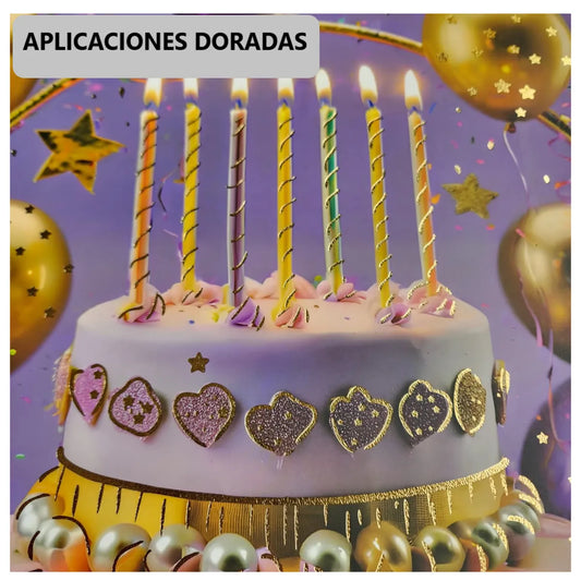 Pack x4 BOLSA DE REGALO 32CM CON 4 DISEÑOS