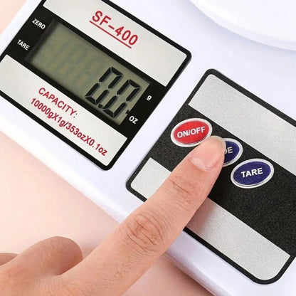 Pack x3 Balanzaa Electrónica Digital 10kg Sf-400 para Comida y Joyas