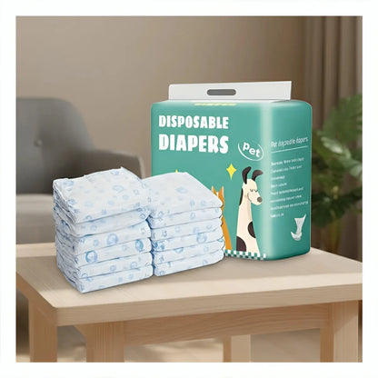 Pack x2 Pañales desechable Absorbente Para Perro Macho 12 unidades - talla M