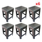 6 sillas de NEGRO TIPO RATAN