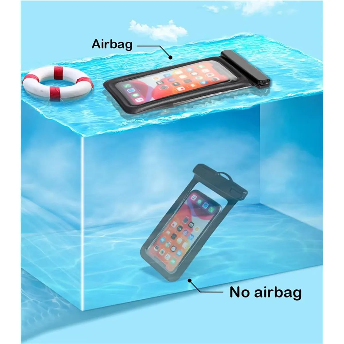 Funda de teléfono impermeable especial