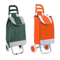 Pack x2 Carretas coches de mercado para transporte hasta 40kg